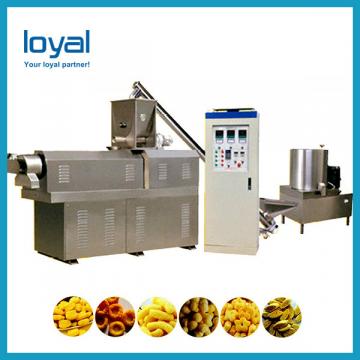 Hot Selling Fried Snack Machinery Fried Pellet Extruder Fried Potato Chips Production Line